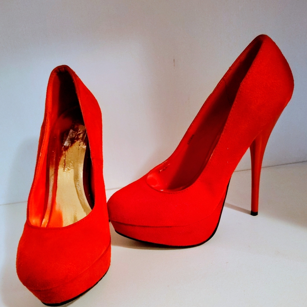 Elegant Red High Heels